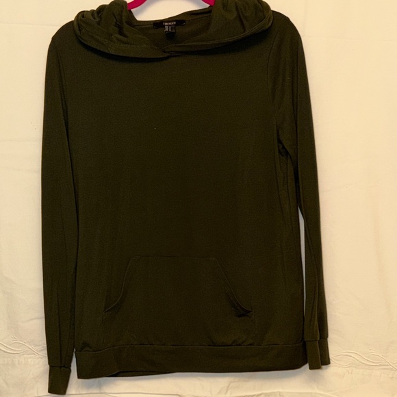 Forever 21 Sweaters - Forever 21 Olive Sweatshirt